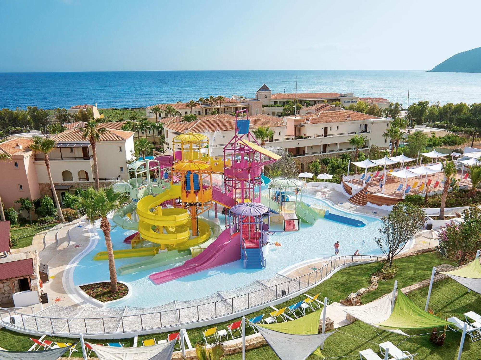Grecotel Marine Palace & Aqua Park Rethymno  Ngoại thất bức ảnh